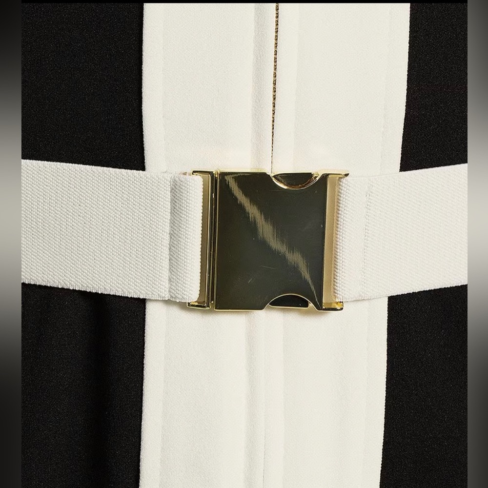 Tommy Hilfiger color block belted dress - Picture 3 of 3